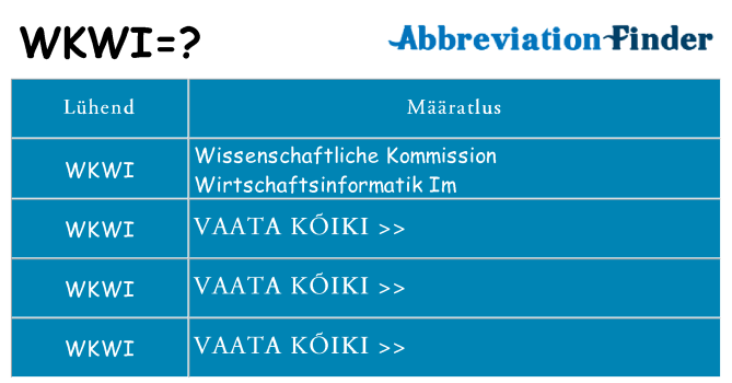 Mida wkwi seista