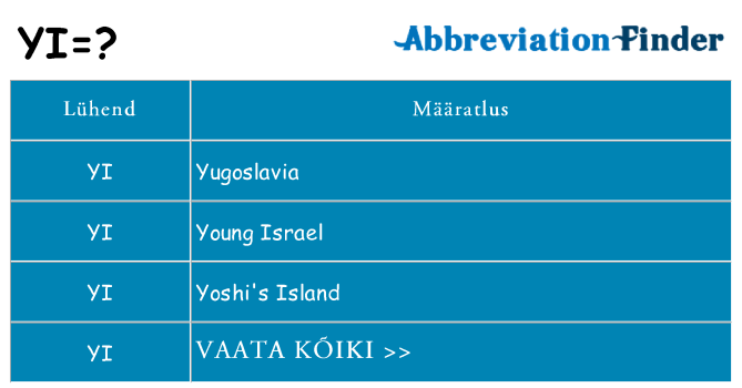 Mida yi seista
