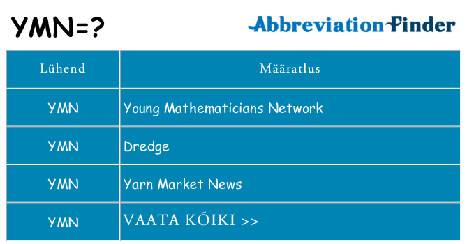 Mida ymn seista