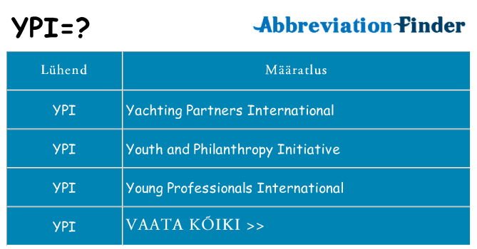 Mida ypi seista