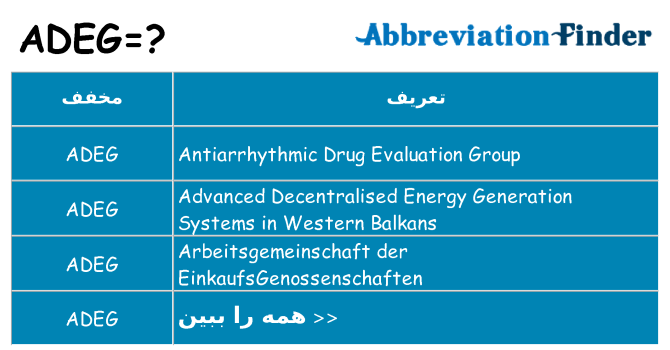 چه adeg برای ایستادن؟