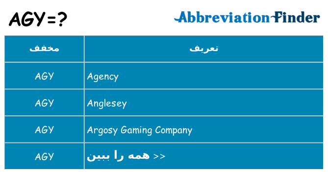 چه agy برای ایستادن؟