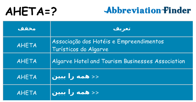 چه aheta برای ایستادن؟