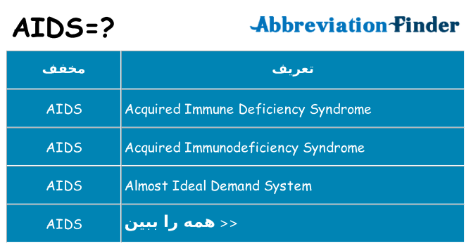چه aids برای ایستادن؟