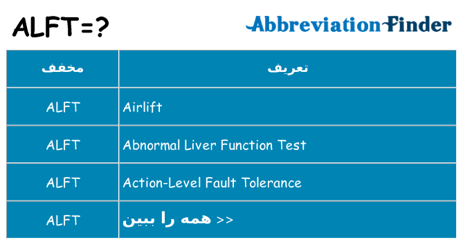 چه alft برای ایستادن؟