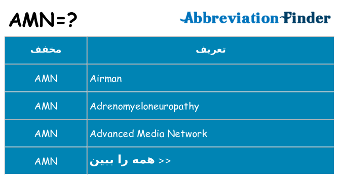 چه amn برای ایستادن؟