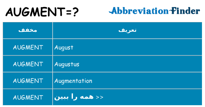 چه augment برای ایستادن؟