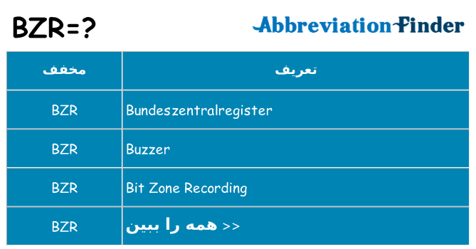 چه bzr برای ایستادن؟