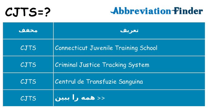 چه cjts برای ایستادن؟