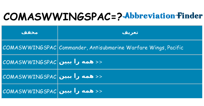چه comaswwingspac برای ایستادن؟
