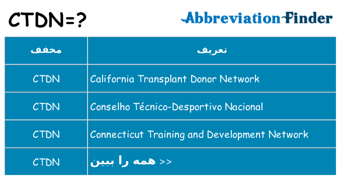 چه ctdn برای ایستادن؟