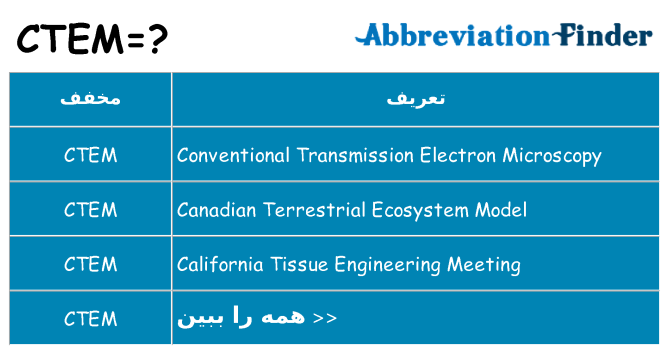 چه ctem برای ایستادن؟