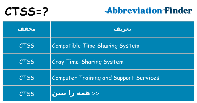 چه ctss برای ایستادن؟