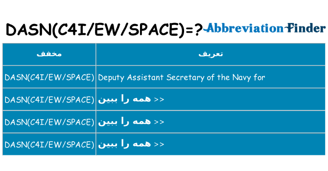 چه dasnc4iewspace برای ایستادن؟