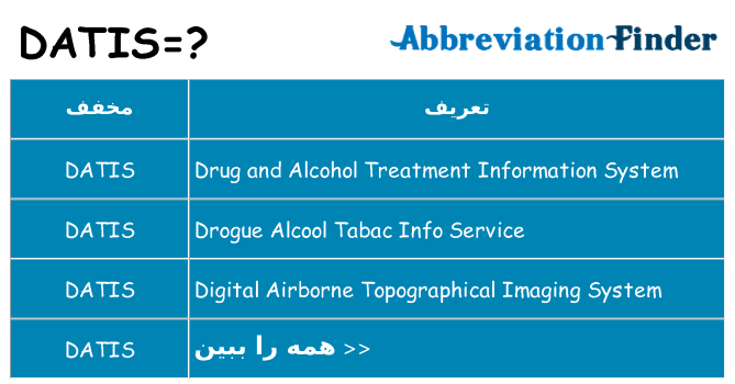 چه datis برای ایستادن؟