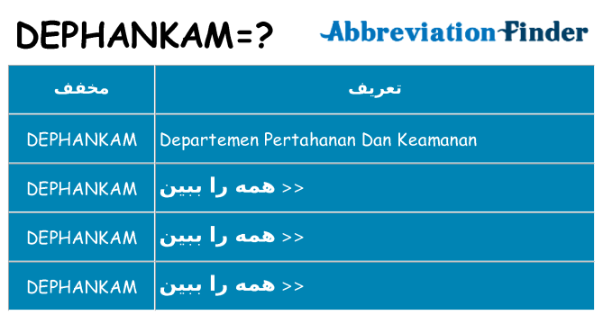 چه dephankam برای ایستادن؟