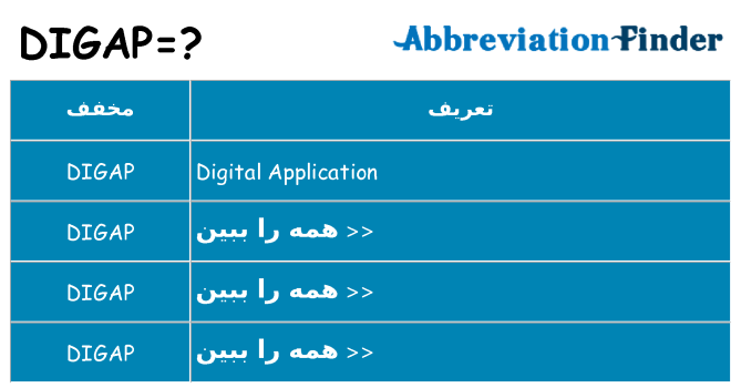 چه digap برای ایستادن؟
