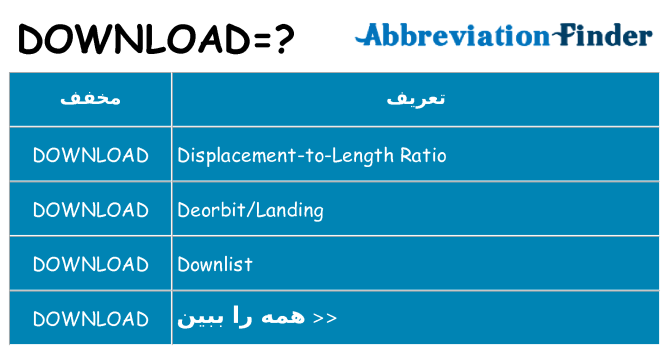 چه download برای ایستادن؟