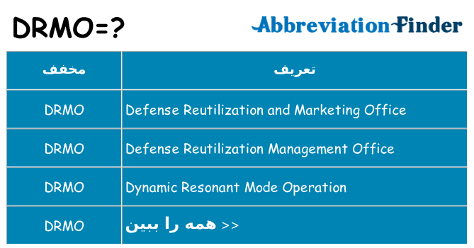 چه drmo برای ایستادن؟
