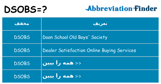 چه dsobs برای ایستادن؟