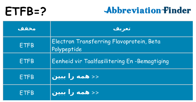 چه etfb برای ایستادن؟