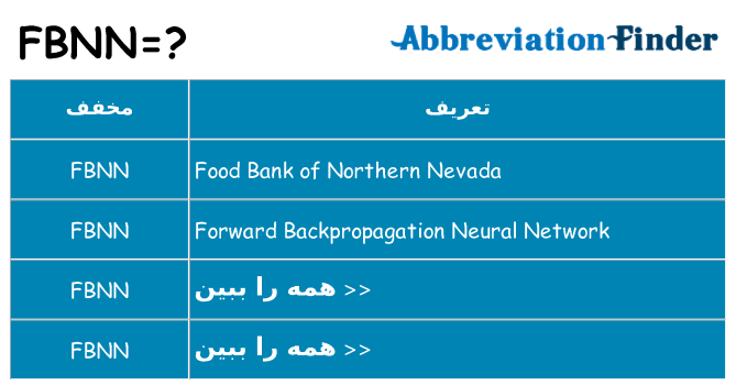 چه fbnn برای ایستادن؟