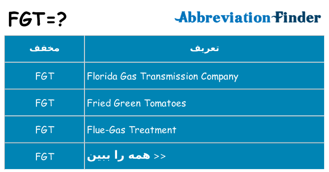 چه fgt برای ایستادن؟