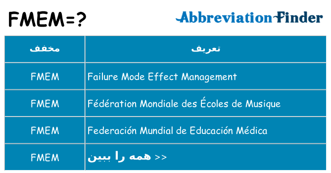 چه fmem برای ایستادن؟