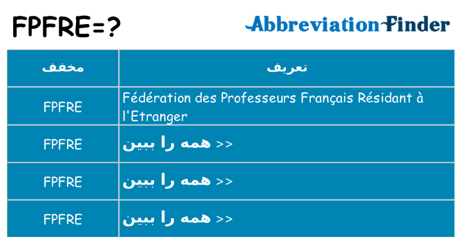 چه fpfre برای ایستادن؟