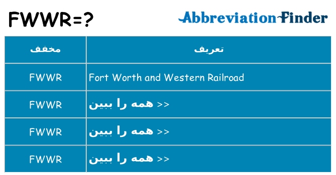 چه fwwr برای ایستادن؟
