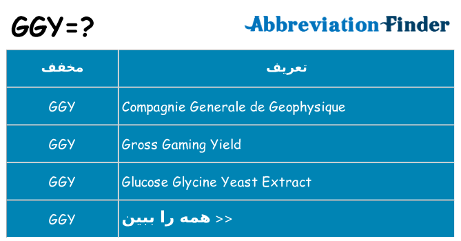 چه ggy برای ایستادن؟