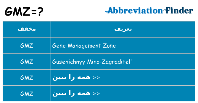 چه gmz برای ایستادن؟