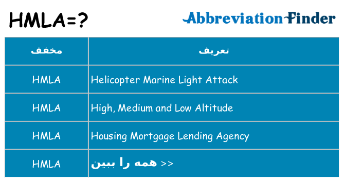 چه hmla برای ایستادن؟