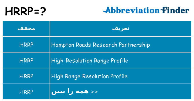 چه hrrp برای ایستادن؟