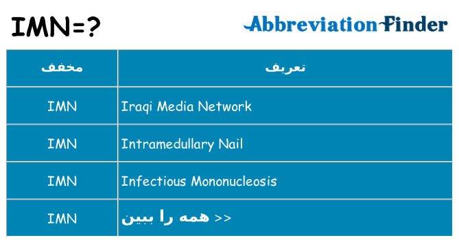 چه imn برای ایستادن؟