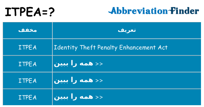 چه itpea برای ایستادن؟