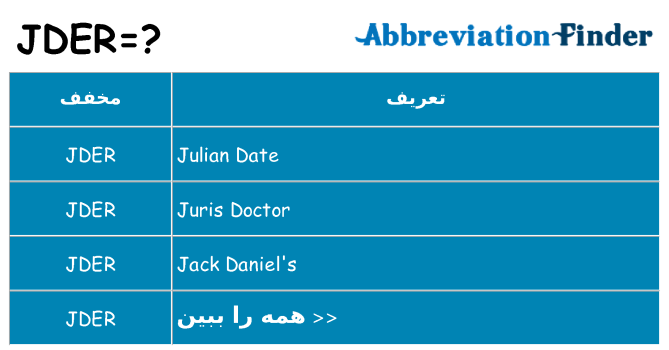 چه jder برای ایستادن؟
