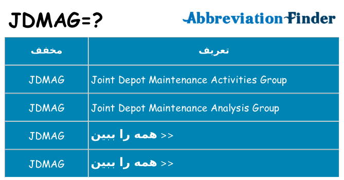 چه jdmag برای ایستادن؟