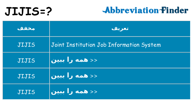 چه jijis برای ایستادن؟