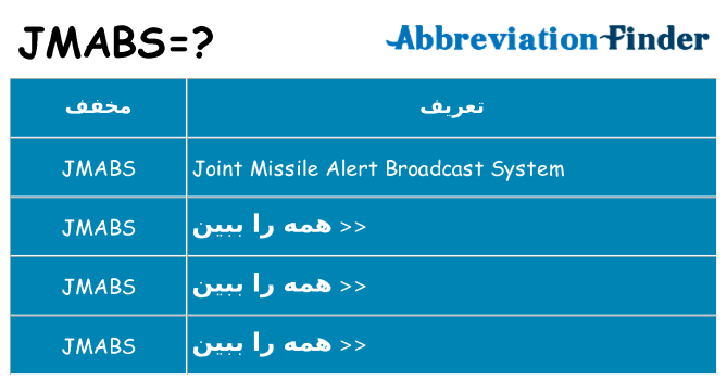 چه jmabs برای ایستادن؟