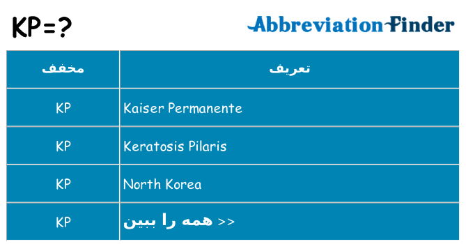 چه kp برای ایستادن؟