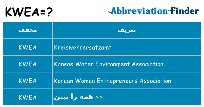 چه kwea برای ایستادن؟