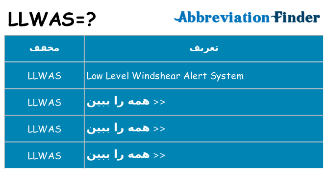 چه llwas برای ایستادن؟