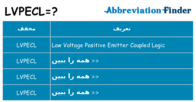 چه lvpecl برای ایستادن؟