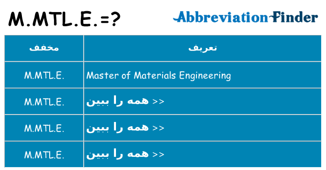 چه m-mtl-e برای ایستادن؟