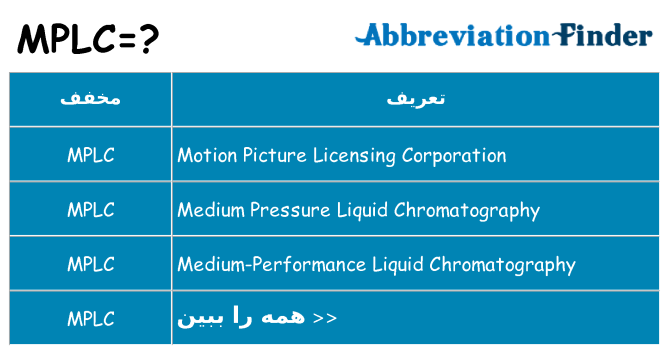 چه mplc برای ایستادن؟