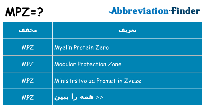 چه mpz برای ایستادن؟
