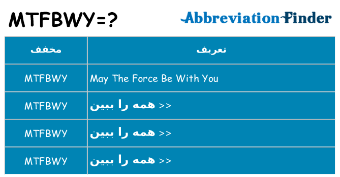چه mtfbwy برای ایستادن؟