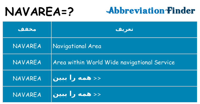 چه navarea برای ایستادن؟
