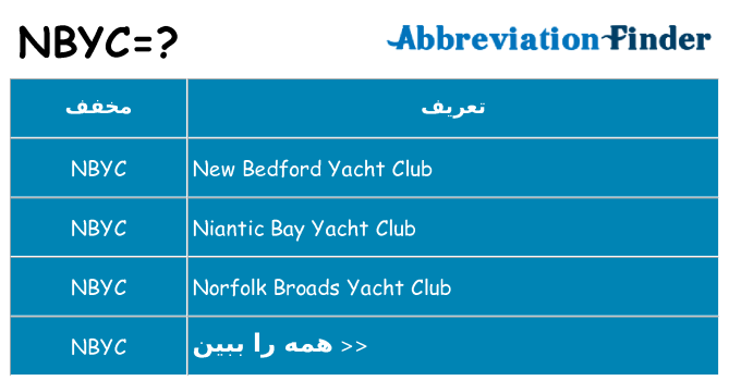 چه nbyc برای ایستادن؟